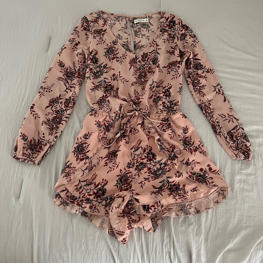 Abercrombie & Fitch Floral Romper